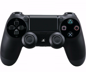 Jet Black Playstation PS4 Wireless Controller ~ Black PS4 Controller