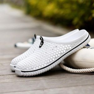 flowers shoes Big Size Unisex Hollow Out Outdoor Slippers Breathable Slip-on Beach Slipper shoes