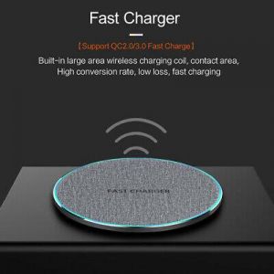 Fast 10W Qi Wireless Charger Dock Pad Mat For i Phone 11 11Pro 8 X 8Plus XS XR