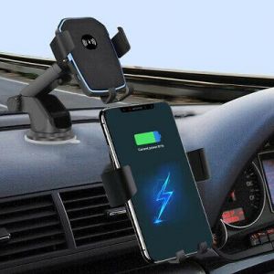 Fast 10W Qi Wireless Car Charger Stand Bracket For i Phone 11 11Pro 8Plus XS XR
