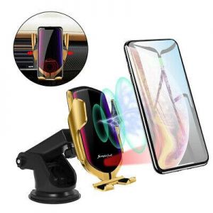 10W Fast Qi Wireless Car Charger Dock Holder For i Phone 11 11Pro X 8Plus XS XR