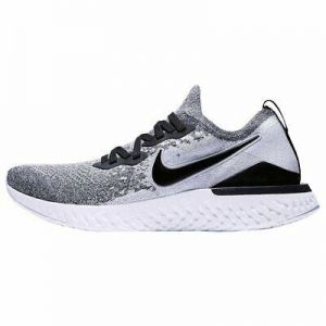 Nike Epic React Flyknit 2 Oreo Black White Grey BQ8928-101 sz 8.5 Men&#039;s Running