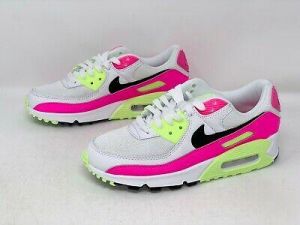 Nike Air Max 90 &#039;Watermelon&#039; White Sneaker, Size 6.5 BNIB CT1030-100
