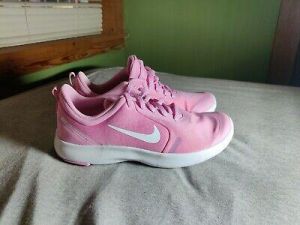 flowers women shoes Nike Flex Experience RN 8 GS Running Kids Shoes Pink AQ2248-600 - Size 6y