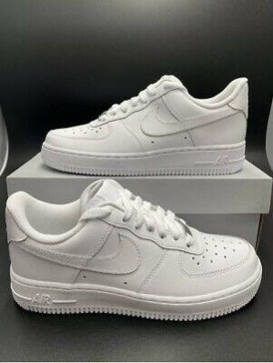 Nike Air Force 1 &#039;07 Low Men&#039;s Triple White 6.5 to 14 ALL SIZES  New CW2288-111