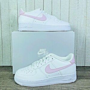Wmns Nike Air Force 1 ‘07 Low Pink Foam White Leather Size 5.5-8.5 CT3839-103 GS